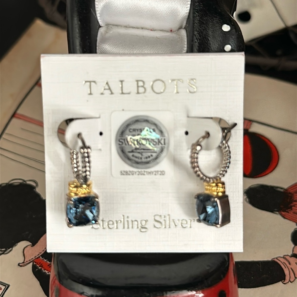 Talbot Swarovski Crystal Earrings